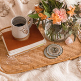 The Sol Coaster in Warm Beige