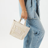 Crossbody Bag “Areca” in Latte Sandstone by Aloha Collection
