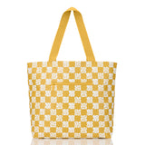 Day Tripper Tote Bag - Pua Check in Hot Mustard by Aloha Collection