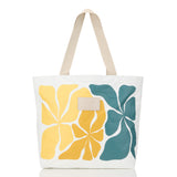 Day Tripper Tote Bag - Wavy in Hot Mustard by Aloha Collection