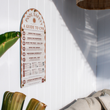 Boutique Pool Safety CPR Sign - ‘Tuscany’ by Holidae Haus