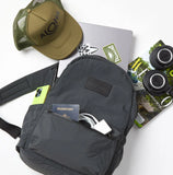“Keep it Light” Backpack - Monochrome in Black by Aloha Collection