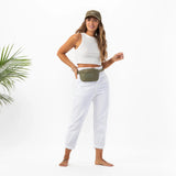 Mini Hip Pack - Monochrome “Olive” by Aloha Collection