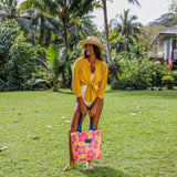 Day Tripper Tote Bay in Hana Hou “Punch” by Aloha Collection
