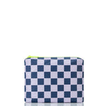 Checkmate Lilac on Navy Small Pouch - Aloha Collection