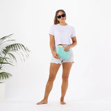 Small Pouch - Petite Check in Grove by Aloha Collection