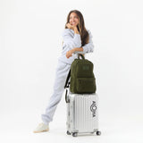 “Keep it Light” Backpack - Monochrome in Olive by ALOHA Collection