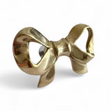 Coquette Brass Bow Knob