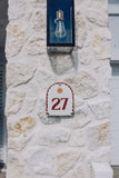 Mediterranean House Number in “Rust” by Holidae Haus
