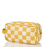 Dopp Kit Toiletry Bag - Pua Check in Hot Mustard by Aloha Collection