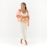 Small Pouch - Fall Flowers in Hey Girl/Hot Mustard by Aloha Collection