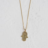 The Hamsa Necklace - By Sun Soul Australia