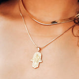 The Talisman Hamsa Necklace - By Sun Soul