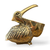 The Hungry Pelican - Gold Brass
