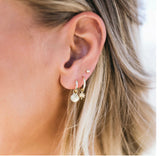 Golden Palm Earrings - By Sun Soul Australia