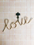 Rattan Word Art