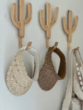 Kids Woven Palm Leaf Visor