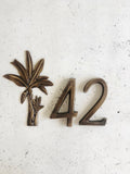 Brass House Numbers | by Pineapple Traders