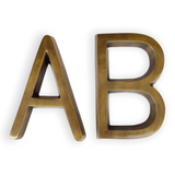 Brass House Numbers | by Pineapple Traders