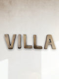 Brass Letters "VILLA" or “LANAI” | by Pineapple Traders