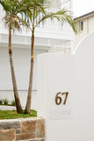 Brass House Numbers | by Pineapple Traders