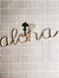 Rattan Word Art