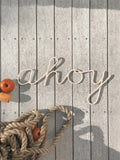 Rattan Word Art