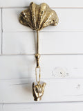 Brass Shaka Keyring - By Pineapple Traders