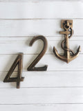Brass House Numbers | by Pineapple Traders