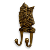 Brass Sailing Ship Hook - Small