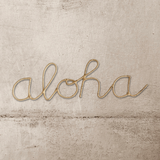 Rattan Word Art
