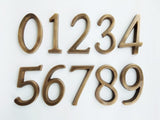 Brass House Numbers | by Pineapple Traders