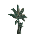 Brass Banana Tree Plaque  |  by Pineapple Traders