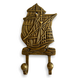 Brass Sailing Ship Hook