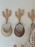 Kids Woven Palm Leaf Visor