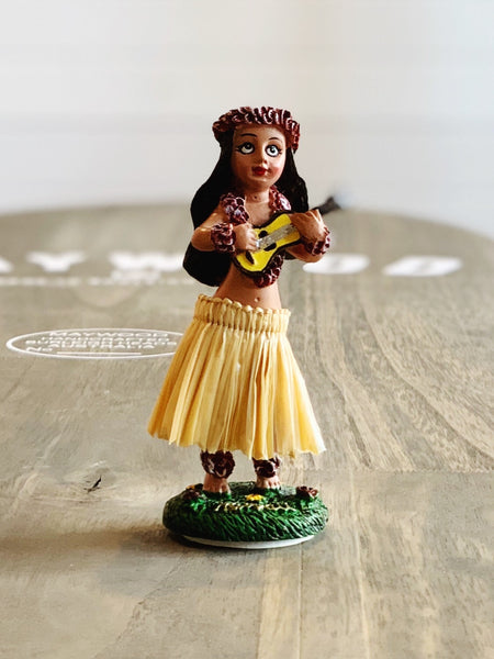 Toy Dashboard Hula Dancer Qianele Dashboard Hula Girl Bobble Head