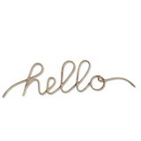 Rattan Word Art