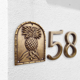 Brass House Numbers | by Pineapple Traders