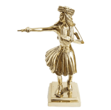 Brass Hula Girl - by Pineapple Traders