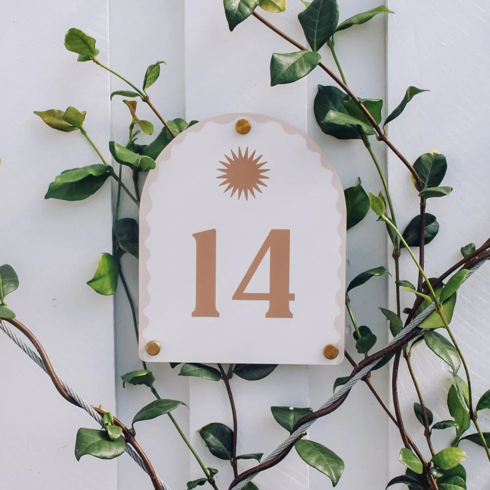 Introducing: Mediterranean House Numbers