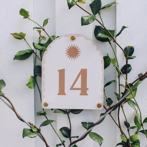 Introducing: Mediterranean House Numbers
