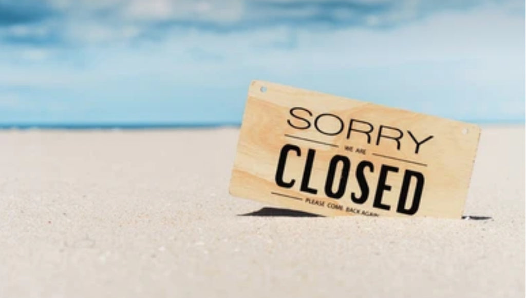 Store Holiday closure: 5th - 12th January 2024