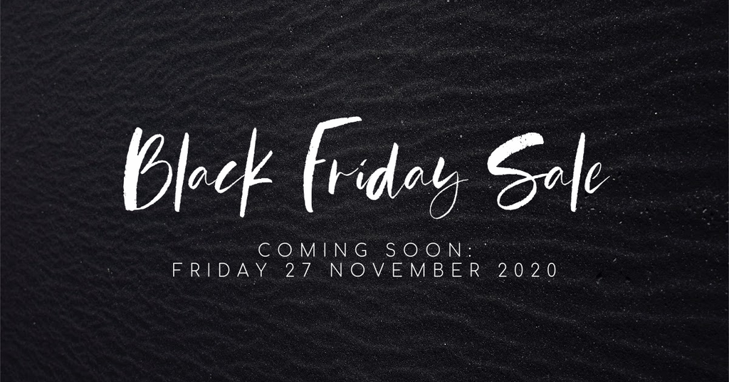 Our once a year sale is HERE: Black Friday!