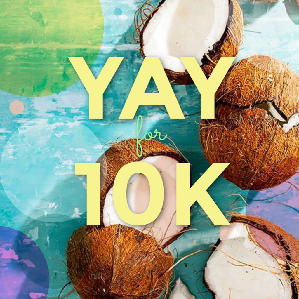 YAY FOR 10K! We're doing our first Instagram Giveaway.