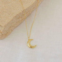 Crescent Moon Necklace - by Sun Soul Australia