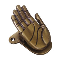 Brass Hand Wall Clip