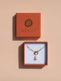 18K Gold Freshwater Keshi Pearl Necklace - Alesi Jewellery