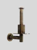 Brass Vertical Toilet Roll Holder