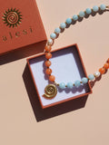 Freshwater Pearl Spiral Shell Beaded Necklace - Alesi Jewellery