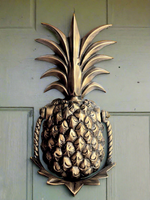 Brass Pineapple Door knocker (large and extra large)